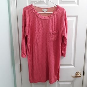 Vintage Victoria's Secret Gold Tag Polka Dot Nightgown